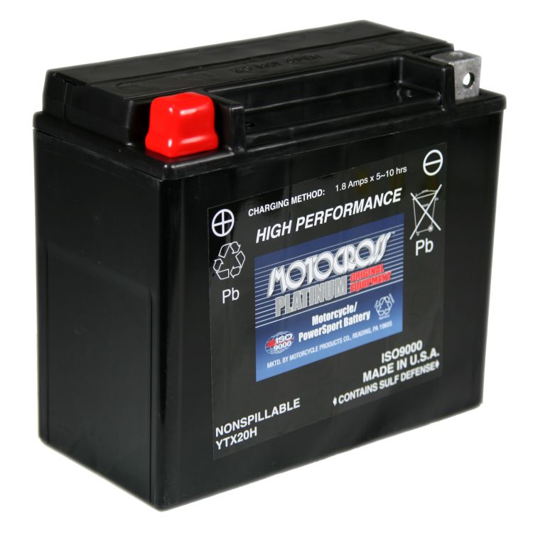 YTX20H-BS Battery | Yuasa Motocross 12 Volt Motorcycle Batteries