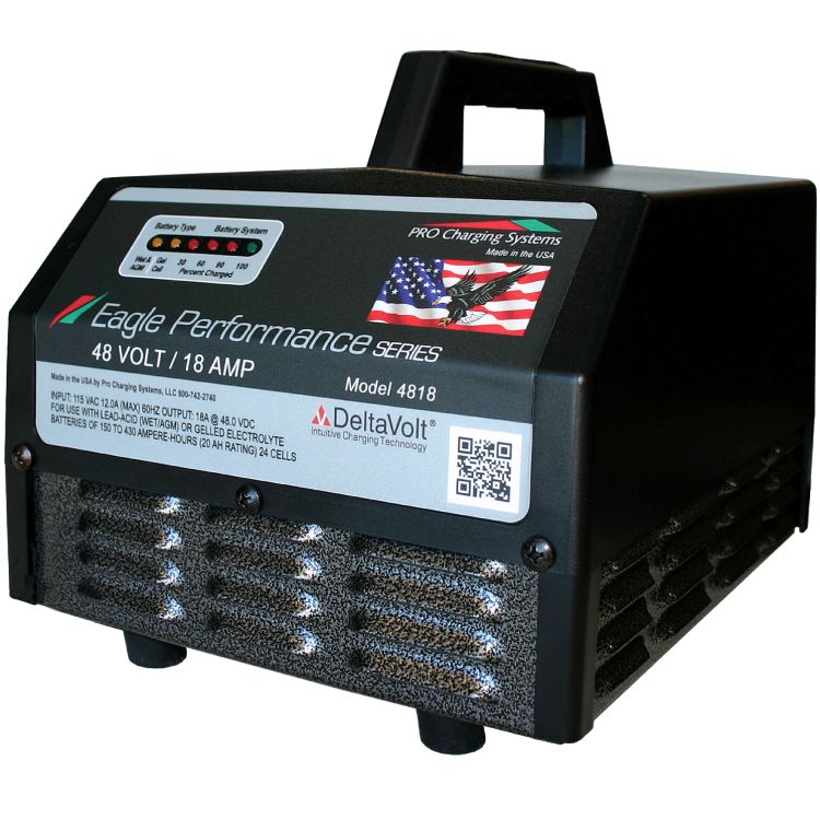 Eagle i4818 48v 18 Amp Charger w/ Anderson SB50 Grey
