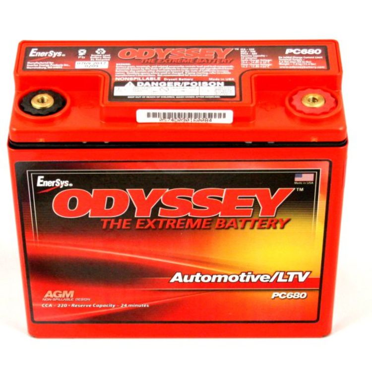 Odyssey Battery Application Chart