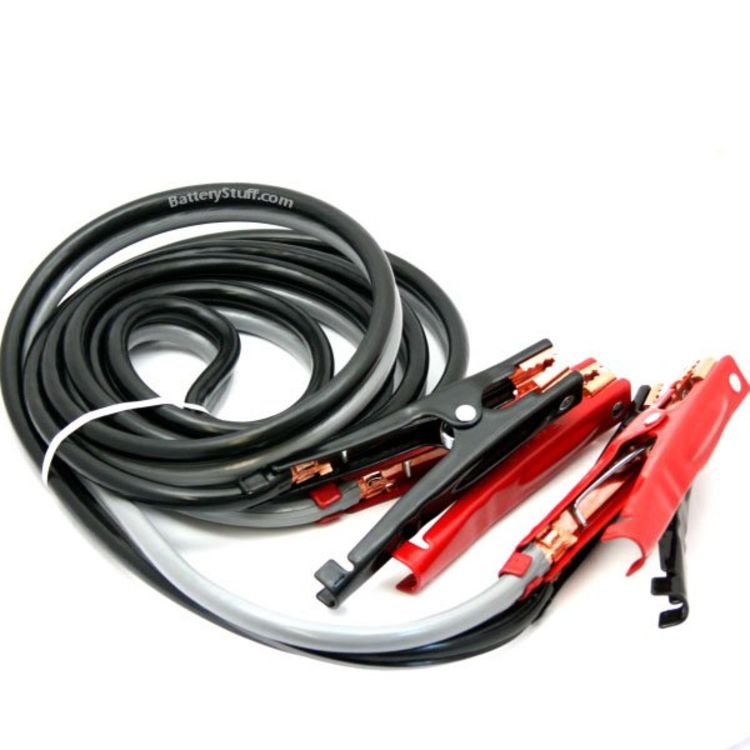 Rescue Booster Automotive 12 Foot 2 Gauge Jumper Cables
