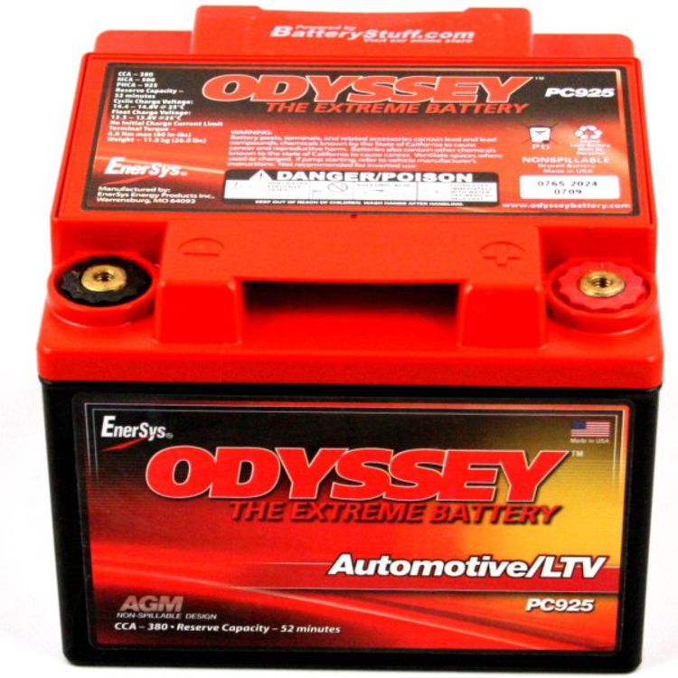 motorcycle battery voltage