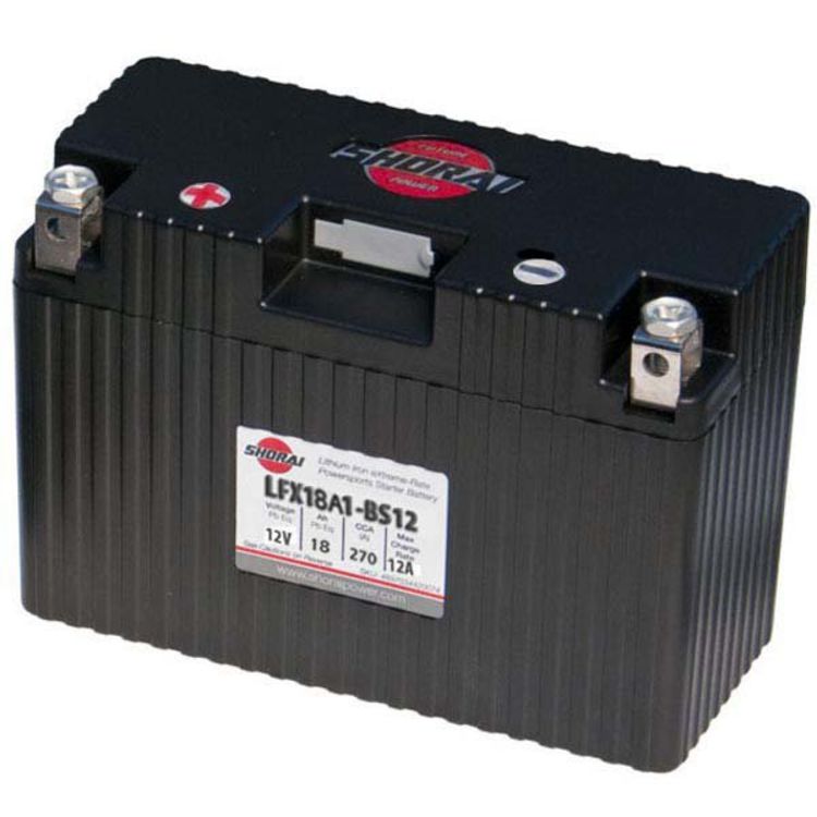 LiFePO4 Battery | 18ah 12v Lithium Motorcycle / ATV Batteries LFX18A1-BS12