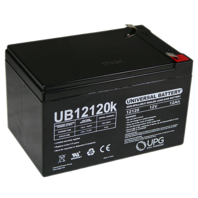 Lead Acid Battery >> Universal 12v 12 Ah Deep Cycle Sealed Lead Acid Battery W F2 Connectors Lead Acid Battery >> Universal 12v 12 Ah Deep Cycle Sealed Lead Acid Battery W F2 Connectors