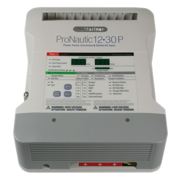 ProMariner ProNautic 1230P 12v 30 Amp 3Bank Marine Battery Charger