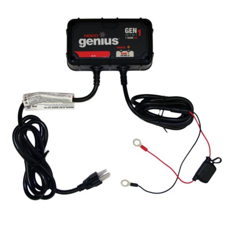 NOCO Genius 12v 4 Amp Marine OnBoard Battery Charger GENM1