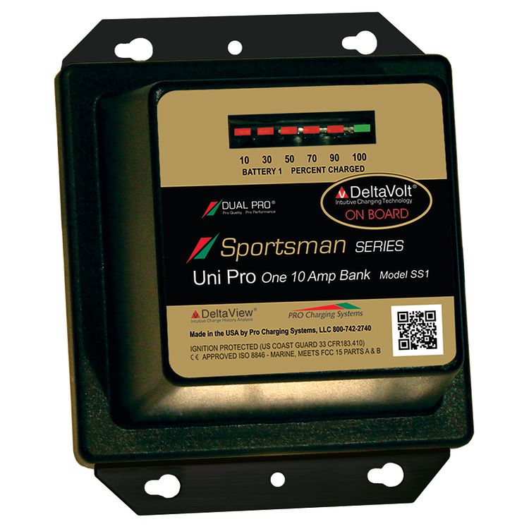 Dual Pro SS1 12 Volt 10 Amp Sportsman Series Charger
