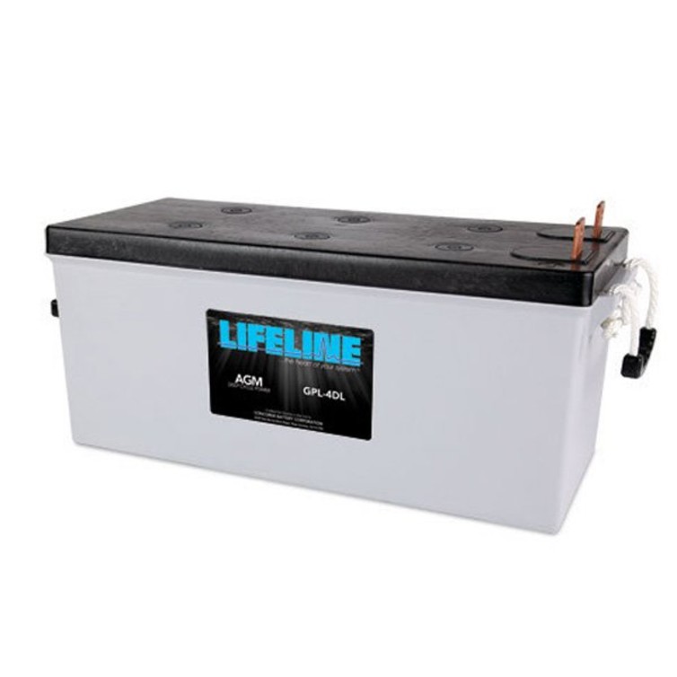 Gpl 8dl Lifeline 12v 255 Ah Deep Cycle Sealed Agm Battery