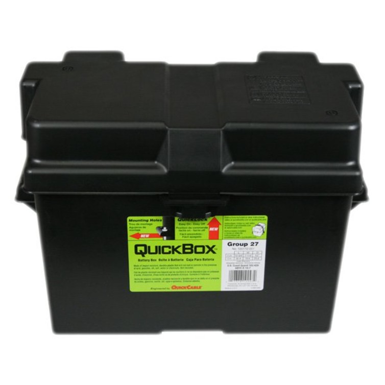 group 27 dual battery box