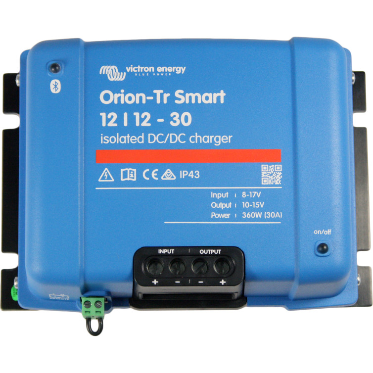 Q-Batteries LiFePO4 12,8V 150 Ah mit Victron Orion-Tr Smart 12/12