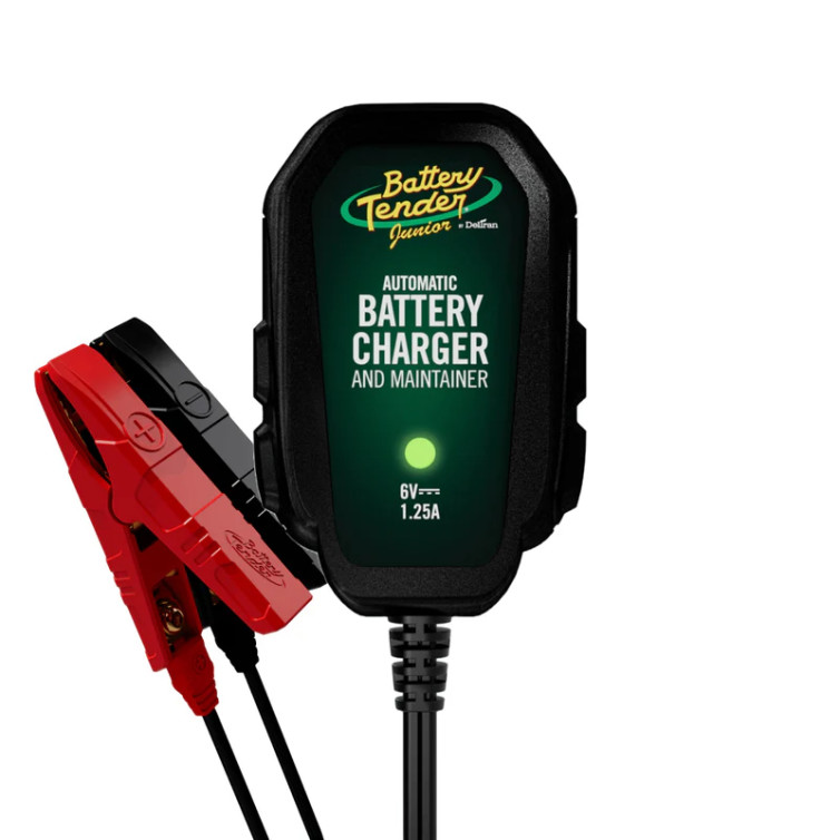 Battery Tender 022-0196: 6v 1.25 Amp Smart Charger by Deltran