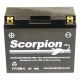 YT12B-4 Scorpion 12v 210 CCA Sealed AGM Motorcycle Battery