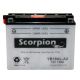YB16AL-A2 Scorpion 12v 180 CCA Power Sport Wet Battery w/ Acid Pack