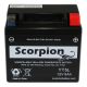 YT5L-BS Scorpion 12v 70 CCA AGM ATV & Motorcycle Battery