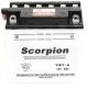 YB7-A Scorpion 12v 90 CCA Power Sport Wet Battery with Acid Pack