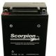 YT12C Scorpion 12v 165 CCA Sealed AGM Motorcycle Battery