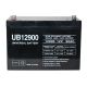 Universal 12v 90 AH Deep Cycle Sealed AGM Battery UB12900-45826