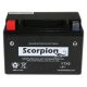 YTX9-BS Scorpion 12v 135 CCA Sealed AGM Motorcycle Battery
