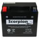 YTX12-BS Scorpion 12v 180 CCA Sealed AGM Motorcycle Battery