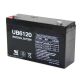 Universal 6v 12 AH Deep Cycle Sealed Lead Acid Battery F1 Terminals