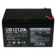 Universal 12v 12 AH Deep Cycle Sealed Lead Acid Battery w/ F2 Connectors