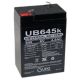 Universal 6v 4.5 AH Deep Cycle Sealed Lead Acid Battery SLA-640