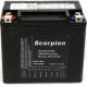 hYTX16BH Scorpion 12v 300 CCA Harley HVT-5 AGM Motorcycle Battery