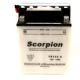 YB12C-A Scorpion 12v 165 CCA Power Sport Wet Battery with Acid Pack