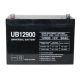 Universal 12v 90 AH Deep Cycle Sealed AGM Battery UB12900-45826