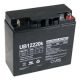 Universal 12v 22 AH Deep Cycle Sealed Lead Acid Battery SLA-12220