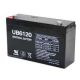 Universal 6v 12 AH Deep Cycle Sealed Lead Acid Battery SLA-6120