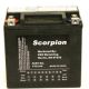 hYTX14H Scorpion 12v 260 CCA Harley HVT-8 AGM Motorcycle Battery