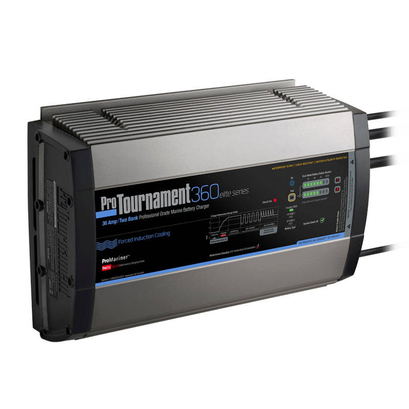 ProMariner 52032 12v 24v 36 Amp ProTournament 2 Bank 360 Elite Charger