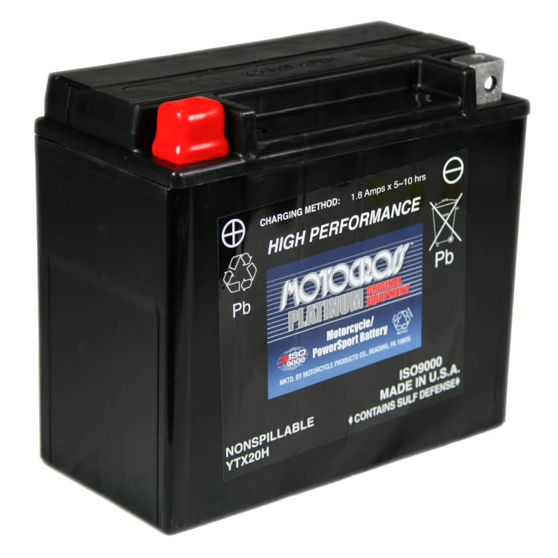 YTX20H-BS Motocross 12v 310 CCA Sealed AGM Motorcycle Battery