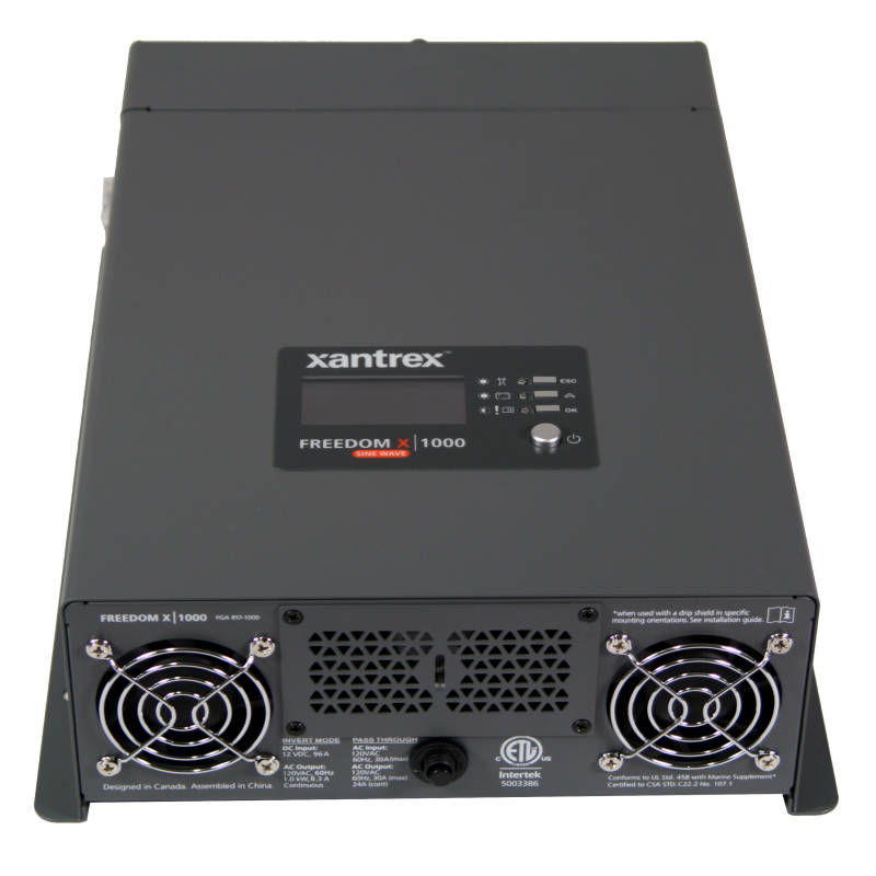 Xantrex 817-1000 | Freedom X 1000 Watt 12v True Sine Wave Inverter w/ AC Transfer Relay