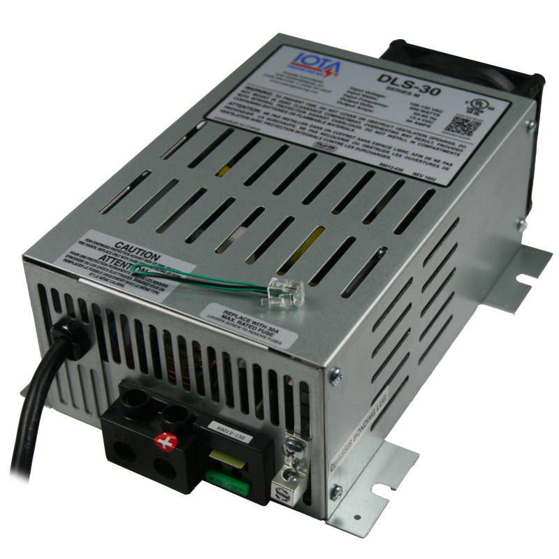 IOTA DLS-30 | IOTA 12v 30 Amp Power Converter / Battery Charger