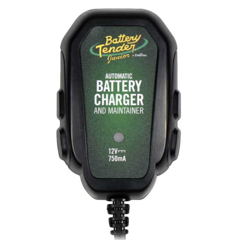 Battery Tender 021-0123 | Battery Tender Junior 12v 750 mA Battery Charger & Maintainer by Deltran