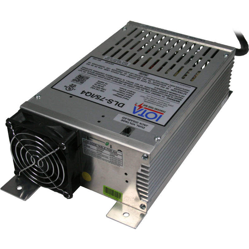 IOTA DLS-75/IQ4 | IOTA 12v 75 Amp Charger Converter Power Supply w/Integrated IQ4 Sensor