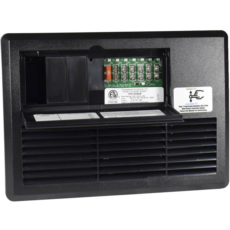 Progressive Dynamics PD4135KW2BV | Progressive Dynamics PD4135 Inteli-Power Center w/ Built-In 35 Amp Converter