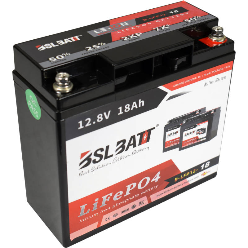 BSLBATT 12.8v 18 AH 230.4 Wh Deep Cycle Lithium LiFePO4 Battery