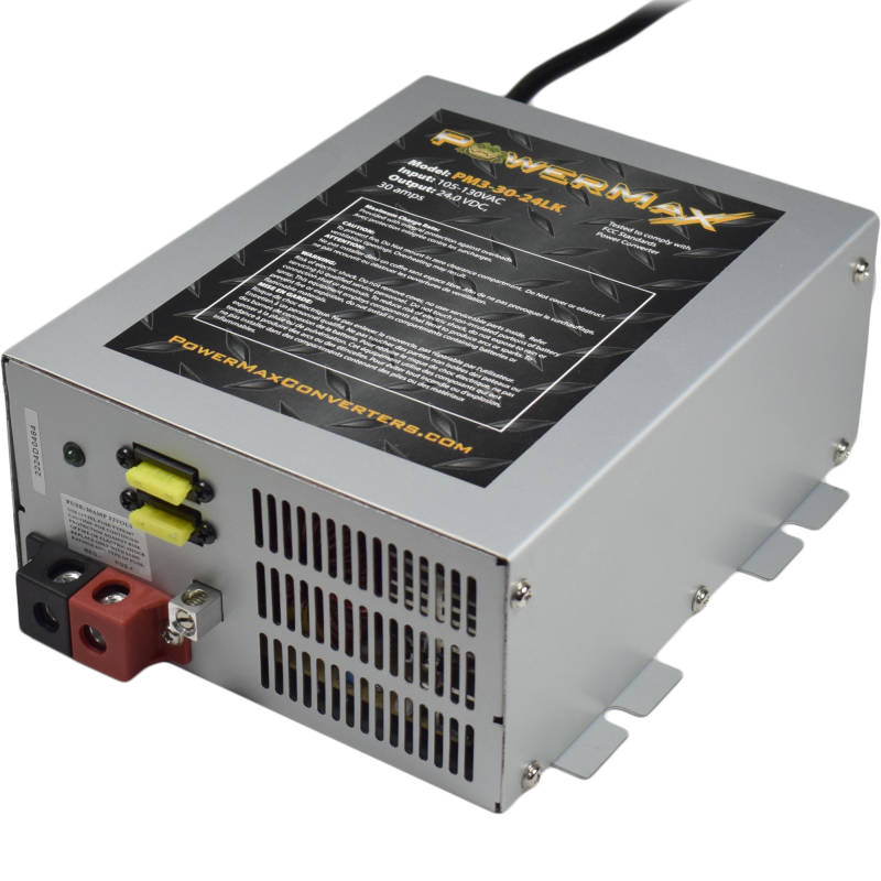 PowerMax PM3-30-24LK | 24v 30 Amp Charger Converter Power Supply