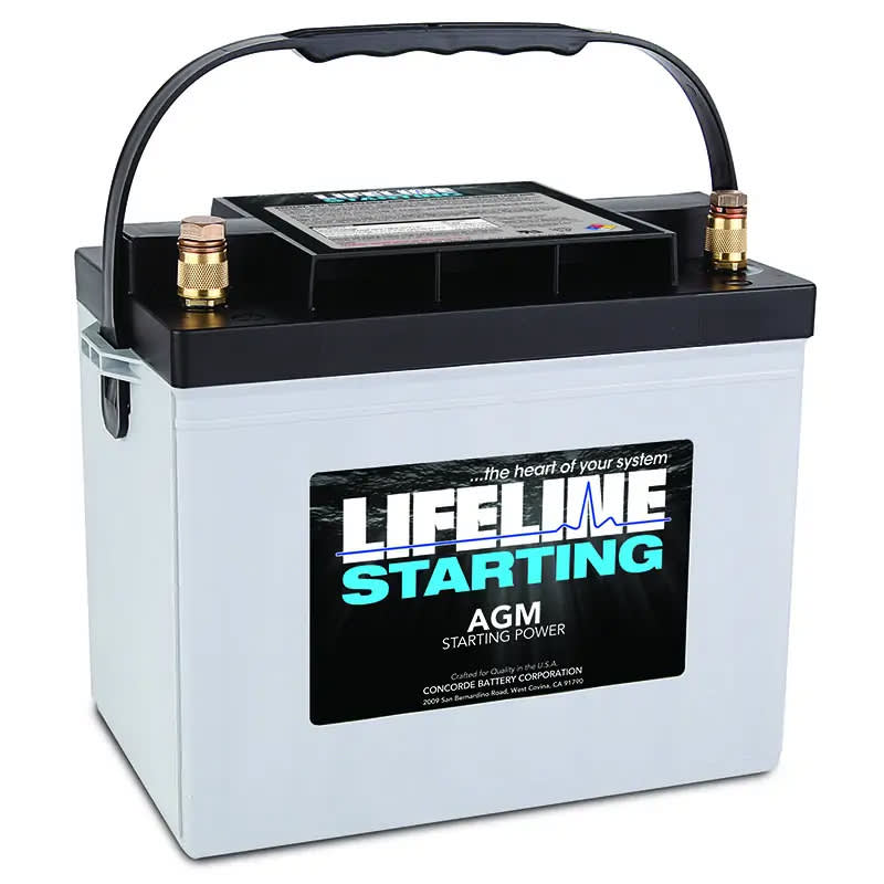 Lifeline GPL-2400T | 12v 650 Starting Marine and RV Battery