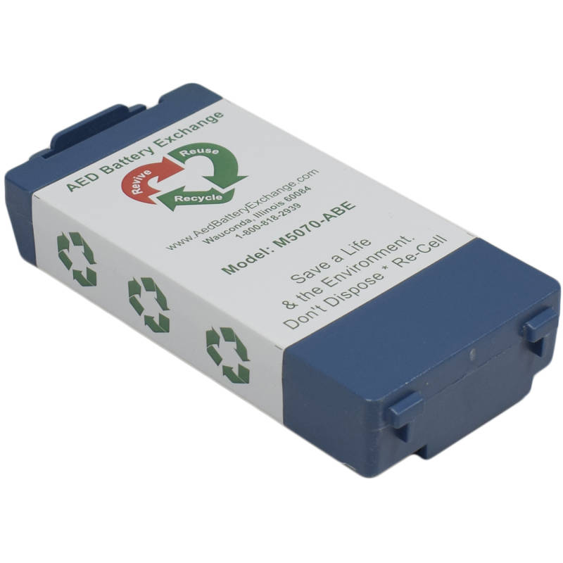 Phillips M5070A AED Replacement Battery by AED Battery Exchange