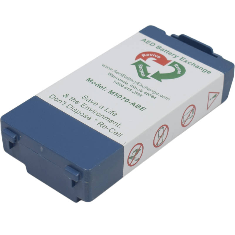 Phillips M5070A AED Replacement Battery by AED Battery Exchange