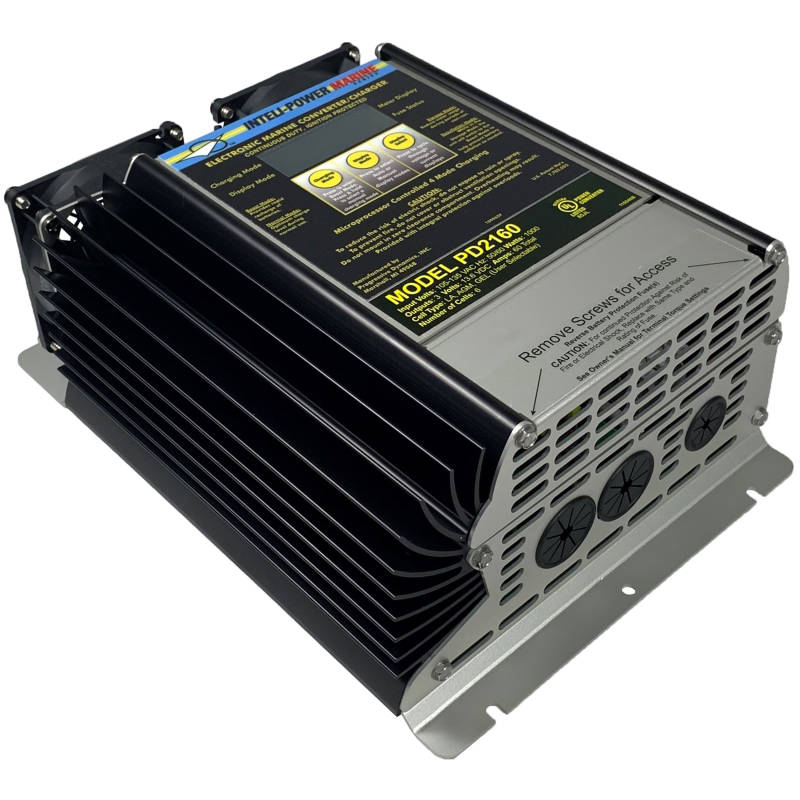 Progressive Dynamics PD2160V | 12v 60 Amp 3-Bank 2100 Series Inteli-Power Marine Converter Charger