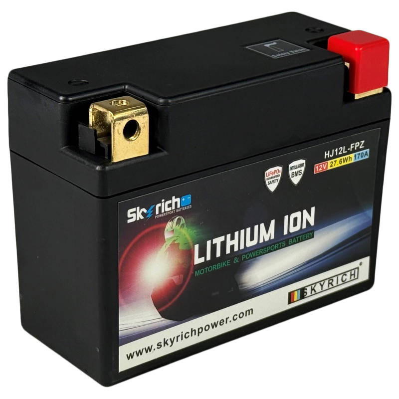 Skyrich HJ12L-FPZ: 12v 170A Lithium Motorcycle & Powersports Battery