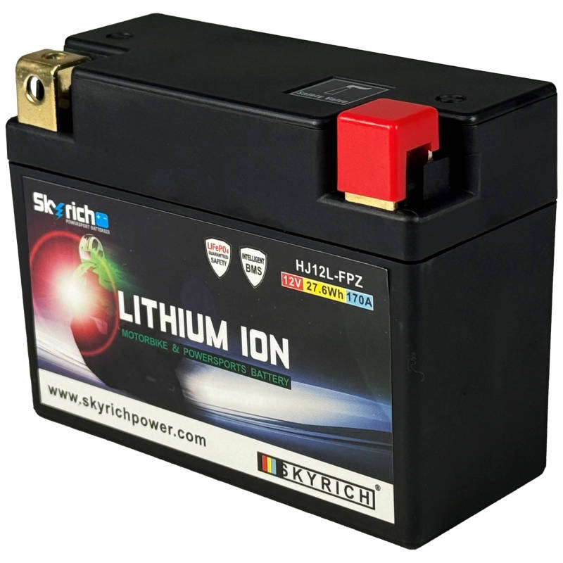 Skyrich HJ12L-FPZ: 12v 170A Lithium Motorcycle & Powersports Battery