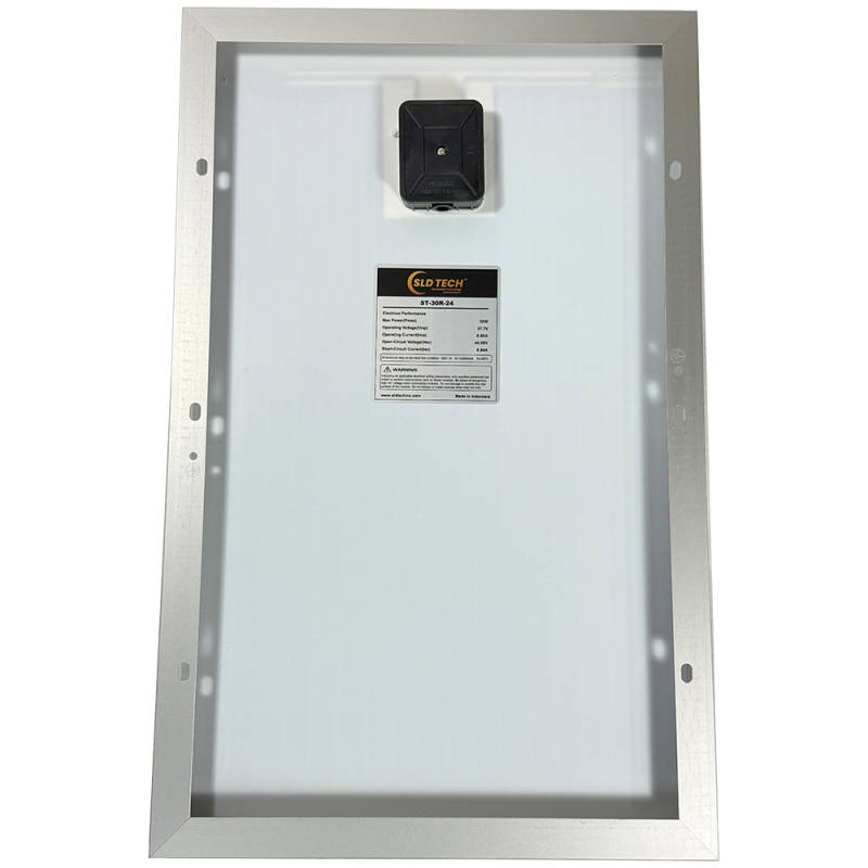 SLD TECH ST-30R-24 | SLD TECH 24v 30 Watt High-Efficiency Monocrystalline Solar Panel