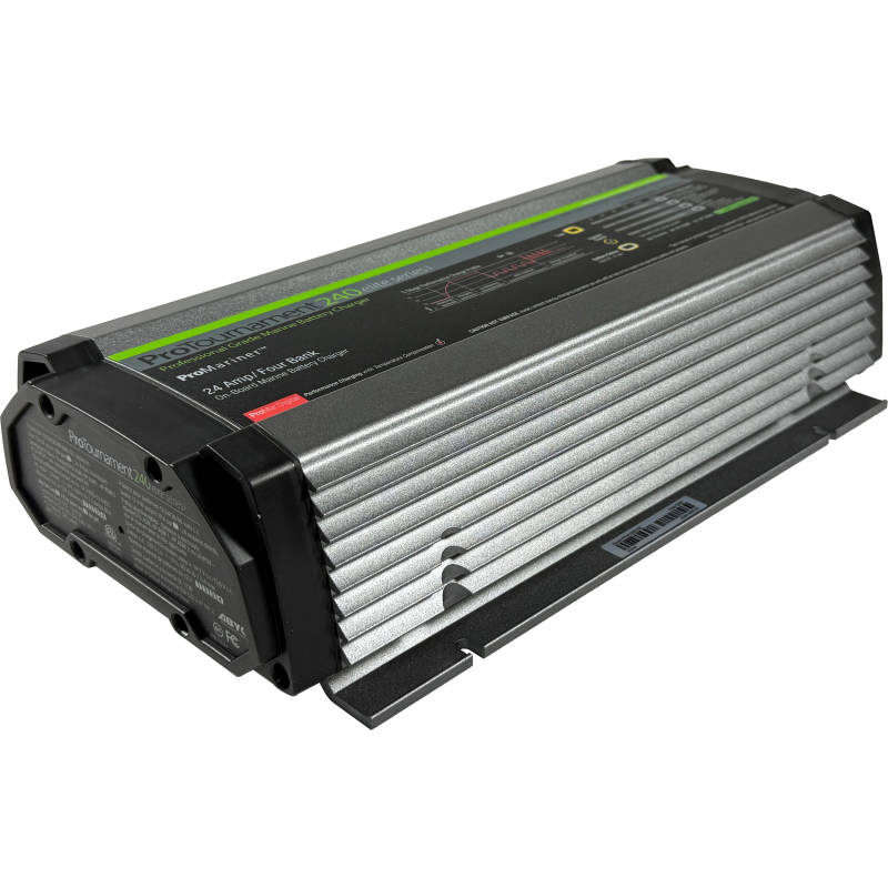 ProMariner 53244: ProTournament240 Elite Series3 24 Amp 4-Bank Waterproof Marine Charger