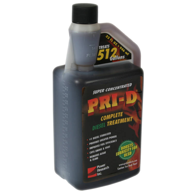 PRI-D 32 oz | PRI Diesel Fuel Treatment and Preservation 1-Quart by Power Research Inc.