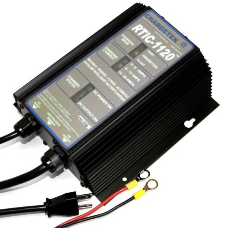 ChargeTek 12v 20 Amp Waterproof On-Board Smart Charger